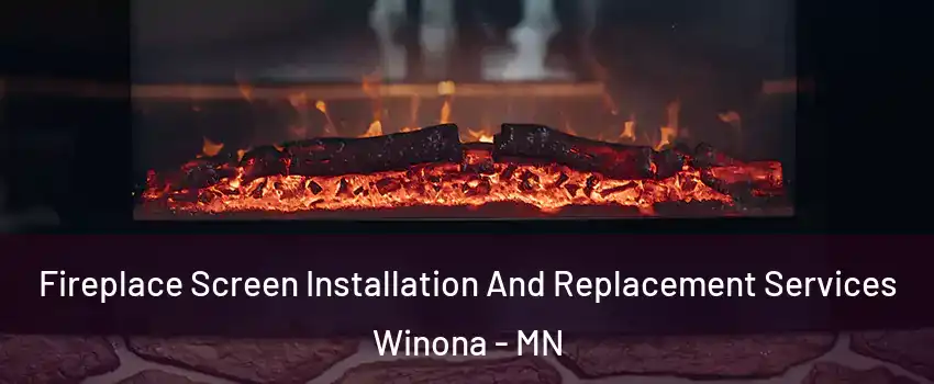  Fireplace Screen Installation And Replacement Services Winona - MN