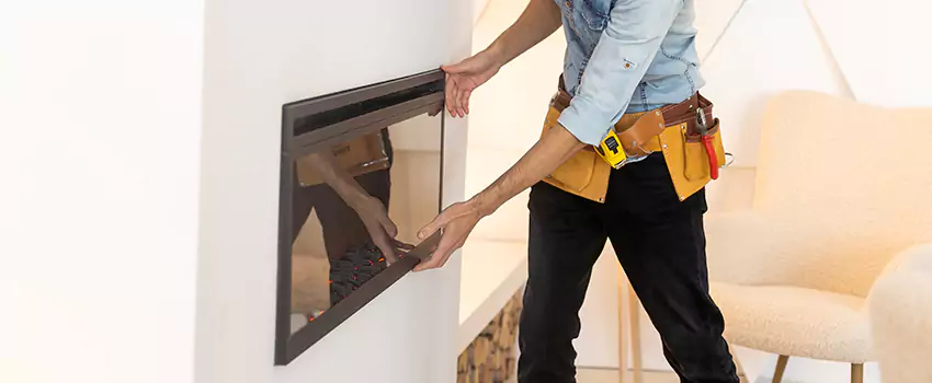 Metal Fireplace Installation in Winona, Minnesota