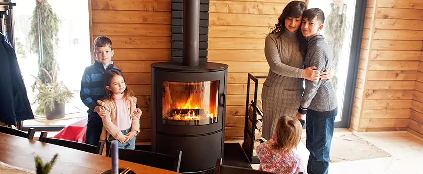 Morso Cast Iron Fireplace Insert Installation in Winona, Minnesota