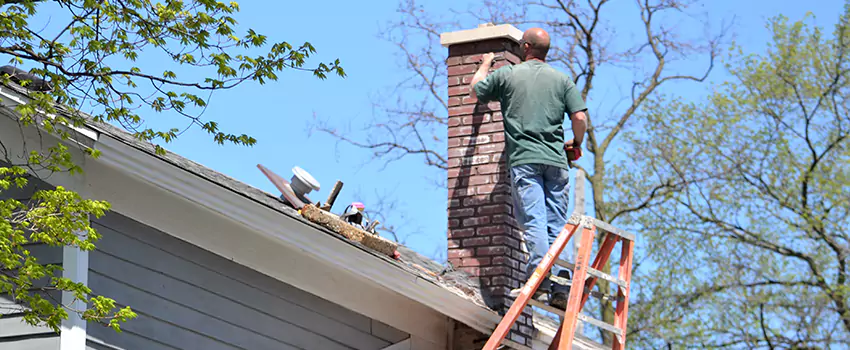 Vinyl and PVC Chimney Flashing Installation in Winona, MN