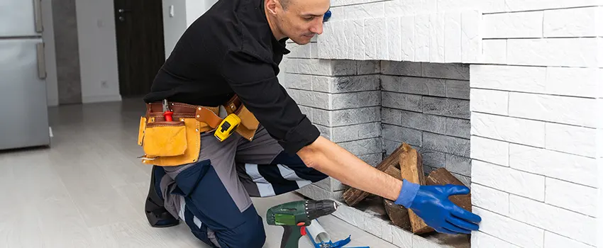 Fireplace Damaged Damper Frame Repair Services in Winona, Minnesota