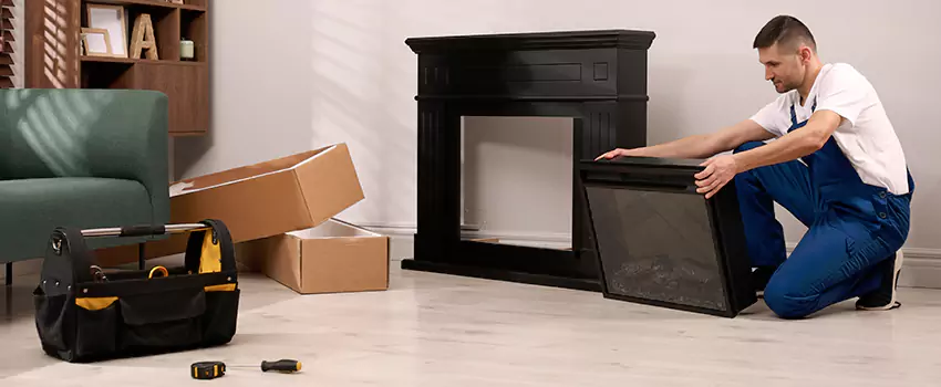 Old Rusted Metal Fireplace Repair And Replacement in Winona, MN