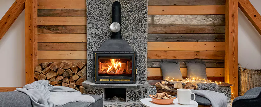 Thelin Hearth Products Direct Vent Gas Stove Fireplace Inspection in Winona, Minnesota